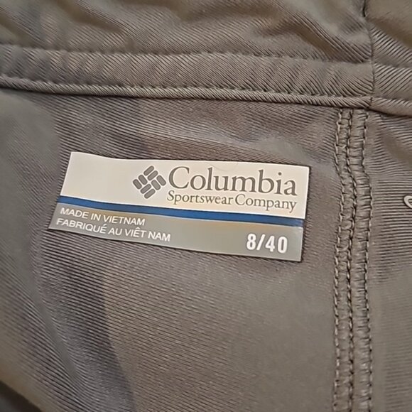Columbia Omni-Shield Gray Skorts Size 8 FLAW - Picture 3 of 9